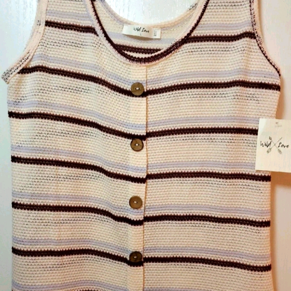 Womens knit tank